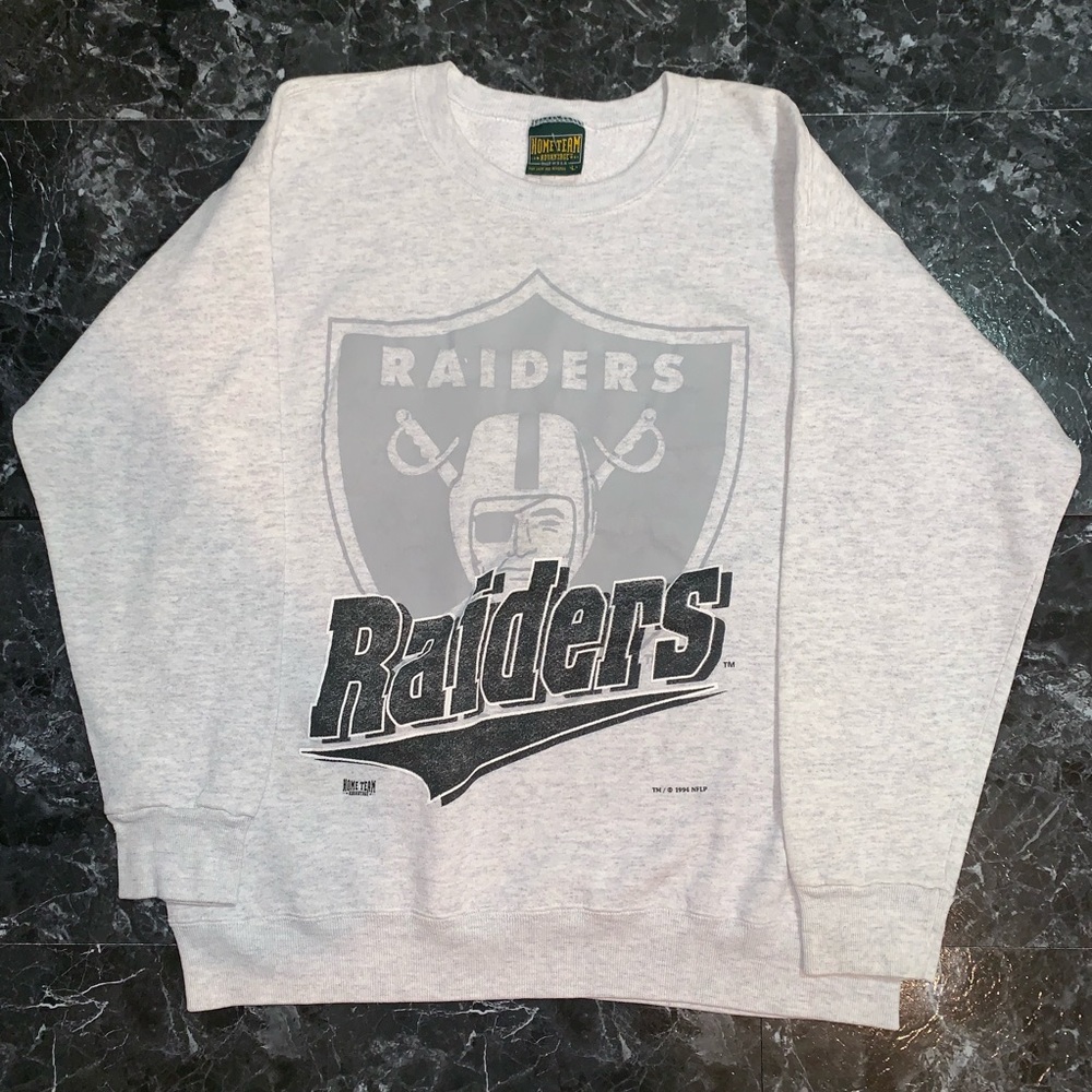 Vintage Raiders Crew Neck Sweater